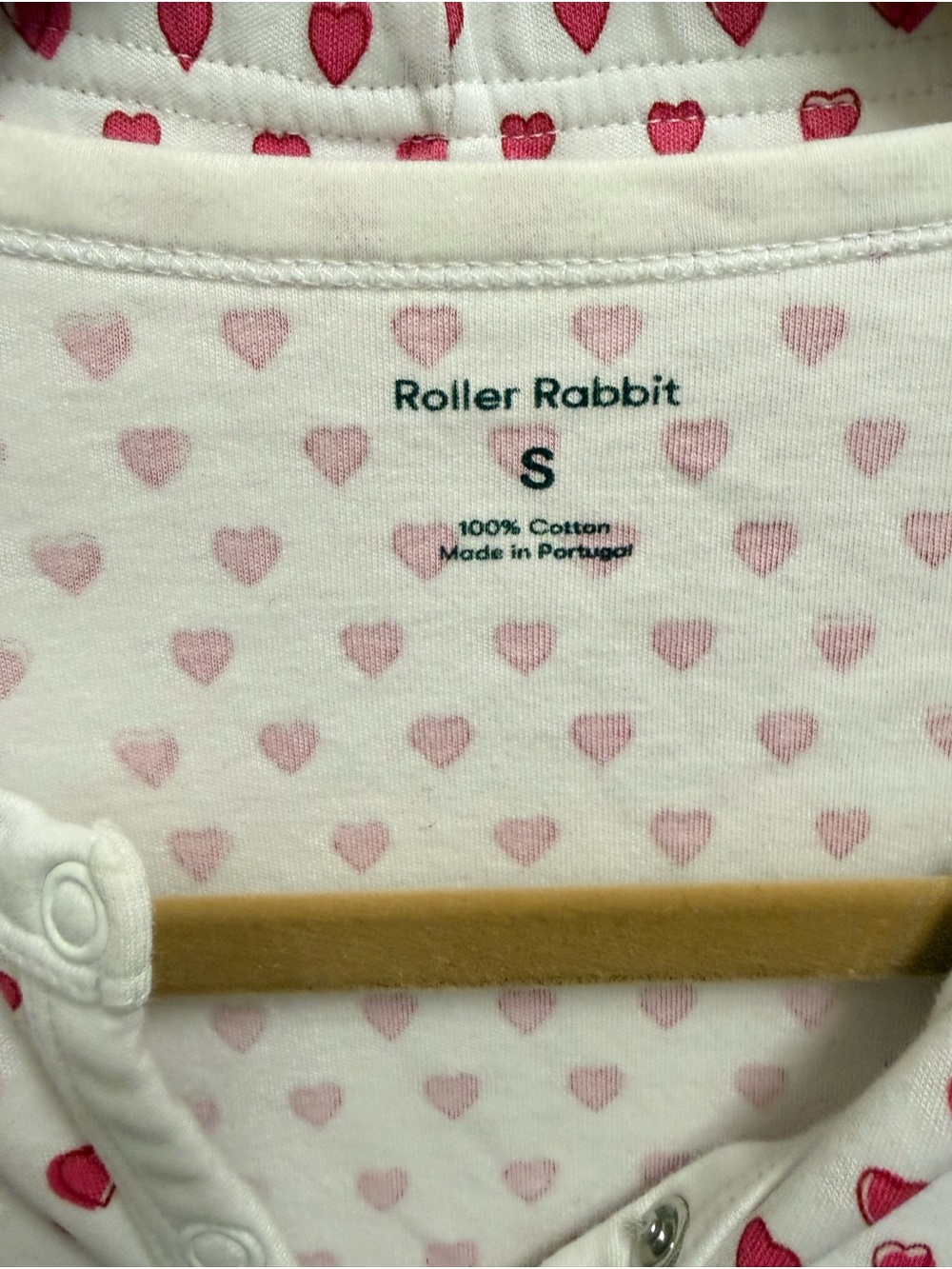 Roller Rabbit Pink Heart Pajama Set - Picture 3 of 16